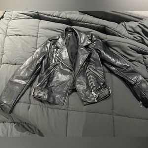 Leather jacket